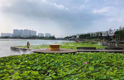 鄭州雙鶴湖中央公園水系水質(zhì)提升工程
