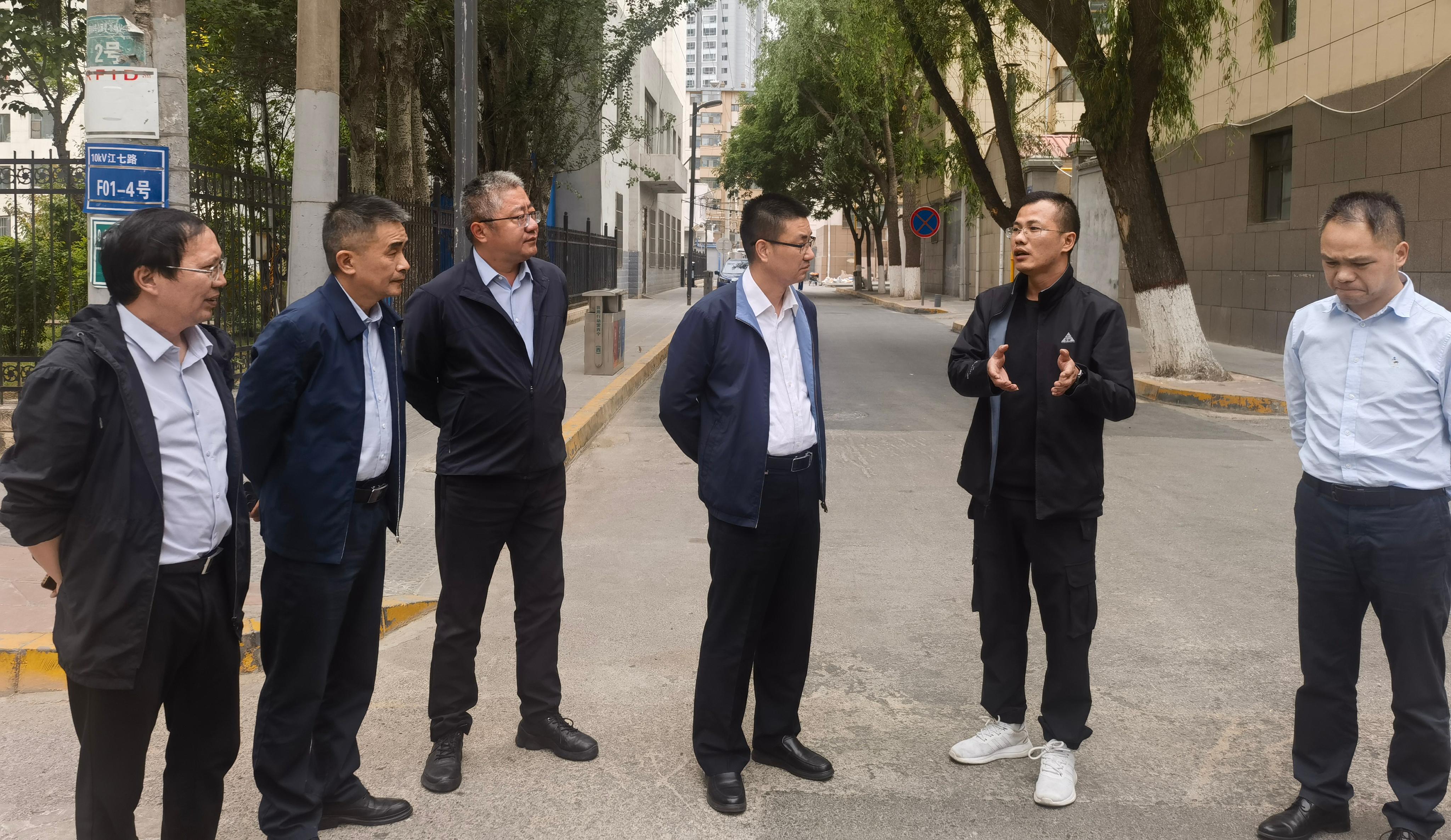 彭云清一行調(diào)研西寧分公司