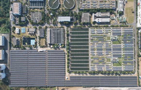 合肥市小倉房污水處理廠光伏擴(kuò)建項目并網(wǎng)運行